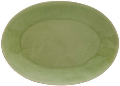 Costa Nova Riviera servies ovale schaal Vert Frais lichtgroen 40 cm