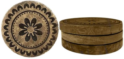 House of Nature Onderzetters Neuville 10cm - 4 stuks