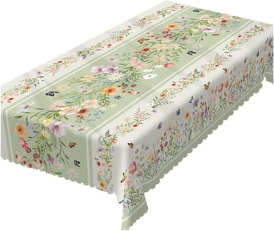 Tafelkleed - Laken Tafel - Bescherming Tafel - Waterdicht Oliebestendig - 152x305cm - Lichtgroen