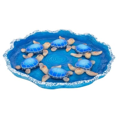 Beeldjes Signes Grimalt Blue Turtles Dienblad 12U