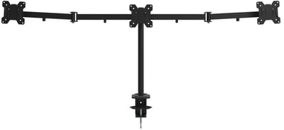 Alora Monitorarm 3 schermen - 13-27 inch - Muurbeugel - Beeldschermarm - Muurbeugel monitor - Monitorbeugels - Monitorbeugel 3 schermen