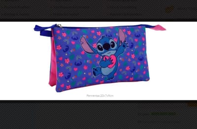 Etui lilo en stitch, Pennenzak lilo en stitch, Lilo en stitch, Etui, School