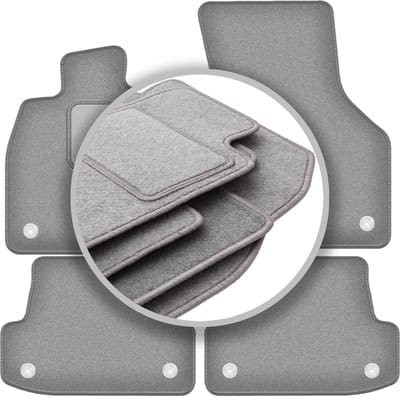 Grijze automatten voor: Audi A3 8V 3-deurs, sedan, limousine, sportback (2012-)