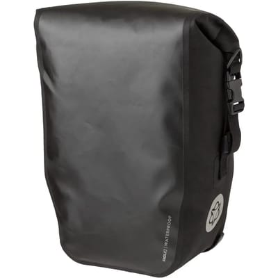 AGU Clean Shelter Fietstas Large – 100% Waterdicht – 21 liter – Gerecycled Materiaal – incl. Laptopvak 14 inch – Zwart