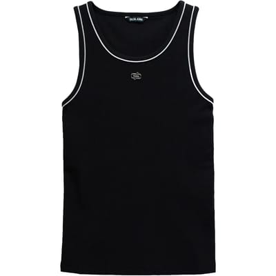 Mouwloos T-shirt met lurexdraad voor dames Salsa Jeans Basic