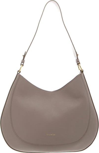COCCINELLE Leren Schoudertas Sole Handbag Bottalatino Leather Powder Pink Beige