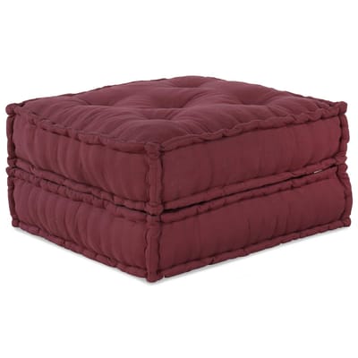 vidaXL - Modulebankeenheid - 2 - st - Stof - Bordeaux - 140 - x - 70 - x - 36 - cm
