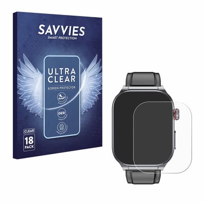 Savvies - Screenprotector voor Kardena Care Pro 5 Modern - Folie Beschermfolie transparant 18 Stuks