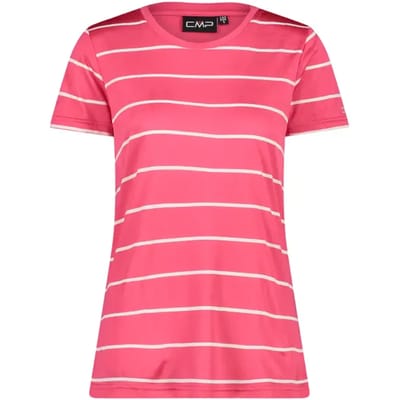 Gestreept T-shirt met ronde hals voor dames CMP