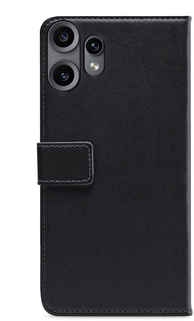 Mobilize Telefoonhoesje geschikt voor Nothing Phone (2) Pro Hoesje | Mobilize Classic Gelly Bookcase Portemonnee | Pasjeshouder voor 2 Pasjes | Telefoonhoesje voor Pinpas / OV Kaart / Rijbewijs - Zwart