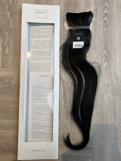 Balmain Hair Double Hair Prestige Silk Extensions 55cm kleur 1