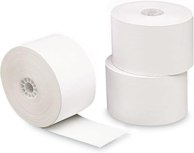 Efficiënte Witte Papieren Rol 1 3/4" x 230' Universeel