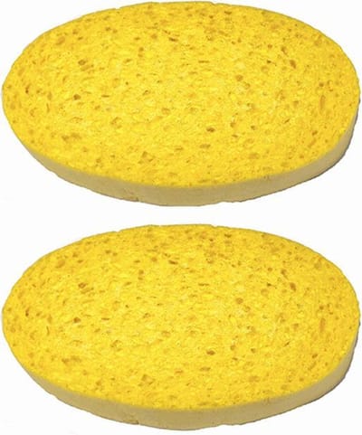 Viscose Spons XXL - Set a 2 Stuks!! - Afmeting: 19,5 x 11 x 4 cm.