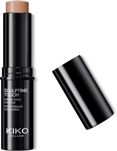 KIKO Milano Sculpting Touch Creamy Stick Contour 200 | Gezichtscontourstick: crèmige textuur en matte finish, 200 Hazelnut
