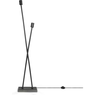Vloerlamp Lunia zwart