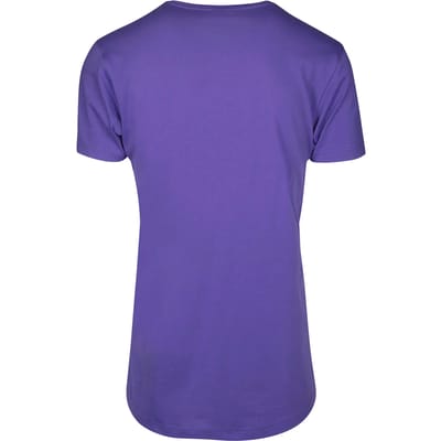 Urban Classics - Shaped Long Heren Tshirt - M - Blauw