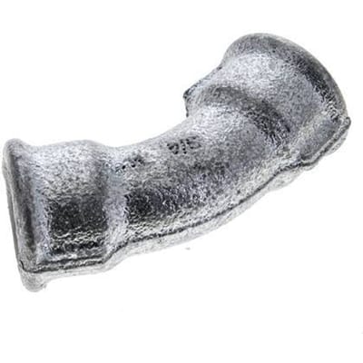 45° L-Koppeling Rp3/4'' Binnendraad Gietijzer 25bar [2 Stuks]
