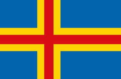 Vlag Aland 50x75cm