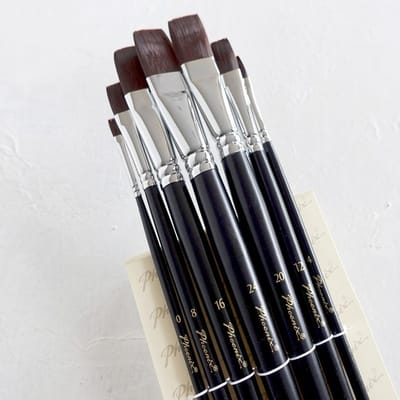 Phoenix - Penselenset - Multi purpose penselen - Set van 7 - Nylon haar