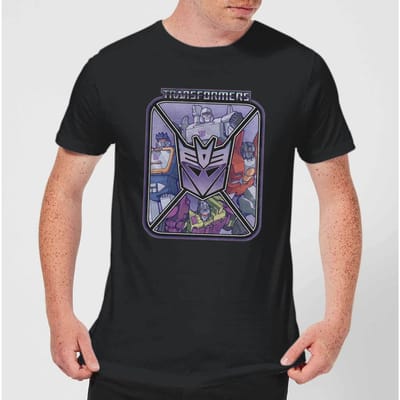 Transformers Decepticons Men's T-Shirt - Black - 3XL
