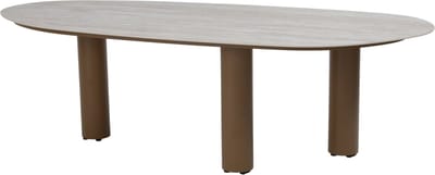 Estate dining tuintafel mango 240x105xH75 cm keramiek amber Taste 4SO