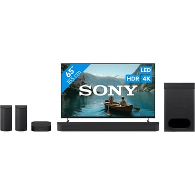 Sony Bravia 3 II Led 65" (2026) + Sony Bravia Theatre System 6 Zwart