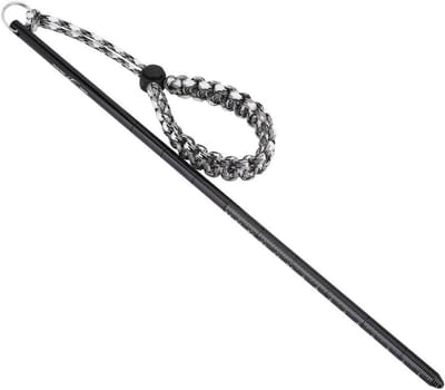 Diving Tickle Stick met Geluidsreductie, Lobster Tickle Stick en Tank Banger Pointer Rod met Polskoord (Zwart) voor Onderwateravonturen