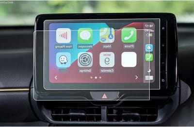 Navigatie Beschermfolie voor Toyota Yaris Cross 2021-2023 - 4H Krasbestendig, Transparante 9 Inch GPS Screen Protector en Accessoires voor Auto Navigatie