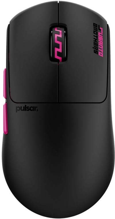 PULSAR Susanto-X Medium muis Gamen Ambidextrous RF Wireless + USB Type-C Optisch 32000 DPI