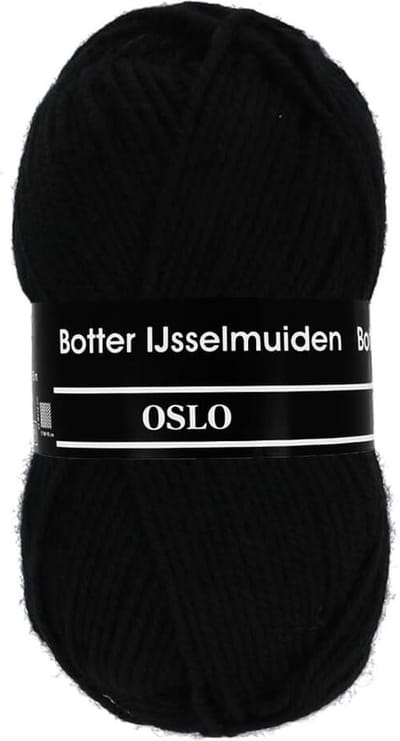 Botter IJsselmuiden Oslo Sokkengaren - 9 zwart - 5 stuks