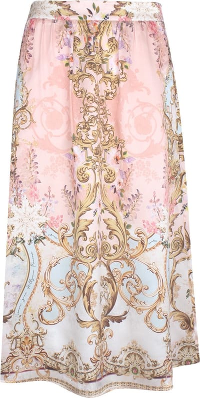 Princess goes Hollywood - zijden rok barok - maat 36