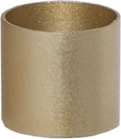 Accessoires voor raamkandelaars "Accessorize", metaal, 7 stuks, goud, binnen Ø 2 cm