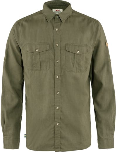 FJALLRAVEN Övik travel shirt LS 620 green S
