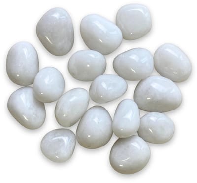 Trommelstenen Sneeuwkwarts (mt3) 250 gr.