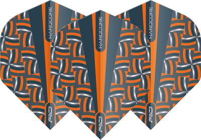 Red Dragon Hardcore Radical Orange Rope - Dart Flights