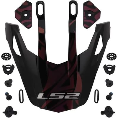 Vizier voor motorcrosshelm LS2 MX702 Rangi