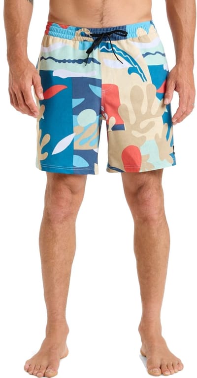 Quiksilver Surfsilk Straight Heren Zwemshort Eqyjv04107-cjz7 - Kleur Zand - Maat S