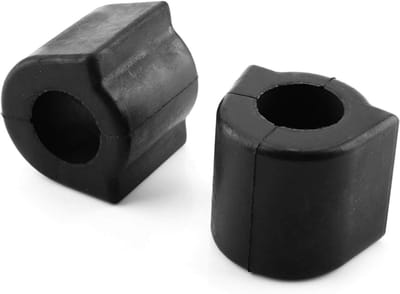 Stabilisator Bus Rubber - Stabilisator Kit - Auto Ophanging Verbeteren - Hoge Flexibiliteit Duurzaamheid - 25 mm - Zwart