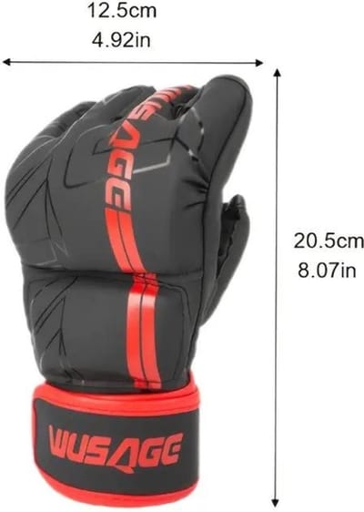 Nivard MMA Handschoenen - Gloves - Sparring Handschoenen - Heren - Dames - Grappling - Bokshandschoenen - Vecht Handschoenen - Zwart met Wit