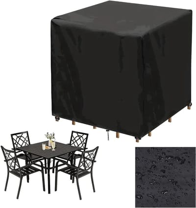 Dailygoods - Waterdichte Afdekking voor Tuinmeubelen - UV-bestendig Oxford-weefsel, 80 x 80 x 80 cm