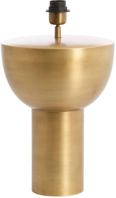 Light & Living Tafellamp Ismara - Antiek Brons - Ø27x38.5cm - Modern - Woonkamer - Slaapkamer