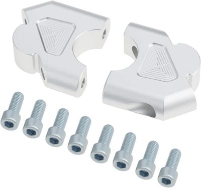 Aluminium stuurverhogers montageset voor BMW R1250GS en R1200GS - 2 stuks, lichtgewicht en duurzaam