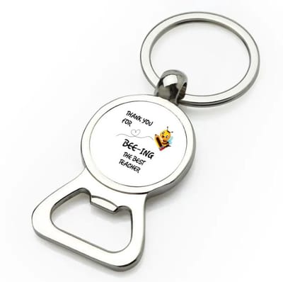 Akyol - docent cadeau - flesopener - Docent - meester en juffen cadeau - docent - collega cadeau - verjaardag - cadeau - afscheidscadeau - geschenk - leuke cadeau - kado - gift - juffendag - meesterdag - 9 bij 3 cm