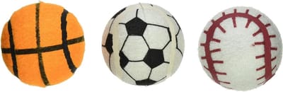 Hond Tennisballen - Huisdier Ballen - Buiten Spelen - Drie Verschillende Sporten - 2.5 Inch - Meerdere Kleuren