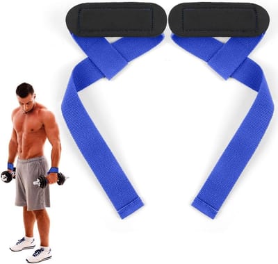 Premium Lifting Straps en Padded Fitness Wrist Rests voor Deadlifts, Powerlifting en Krachttraining - 59 cm, 1 Paar, Ideaal voor Volwassenen