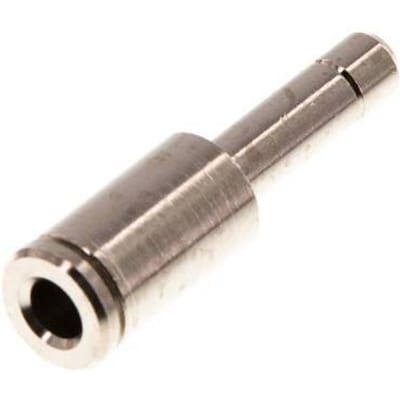 4mm x 5mm Messing Insteekfitting Plug NBR [2 Stuks]