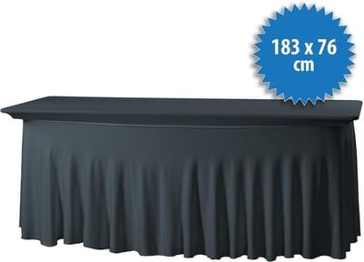 Cover Up Tafelrok Surf - 183x76cm - Antraciet