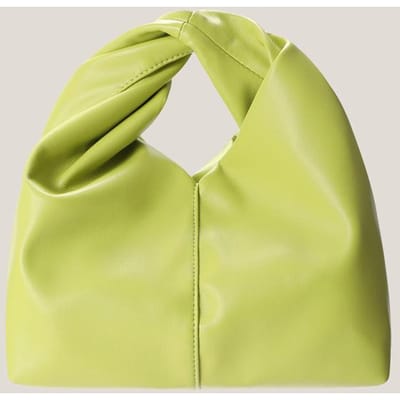 De Handtas voor Dames Heeft Een Uniek Ontwerp, Een Kleine Dumplingtas, Een Geplooide Wolktas met Grote Capaciteit, en Een Handtas voor Dames om te Dragen groen