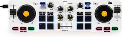 REN® DJ Controller - DJ - Controller - Wit - ‎34cm x 10cm x 49cm