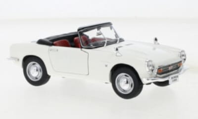 Honda S800 1966 Wit Modelauto 1/24 Whitebox